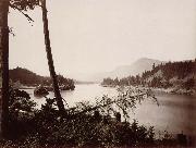 Carleton E.Watkins Vue du fleuve Columbia et de la chain des Cascades oil painting picture wholesale